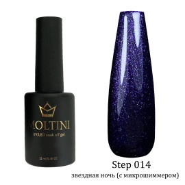 Moltini цветной гель-лак "Step" 014. 12 мл.